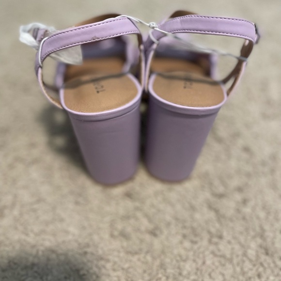 Torrid Purple Platform Sandals with Bow Detail - Picture 7 of 9